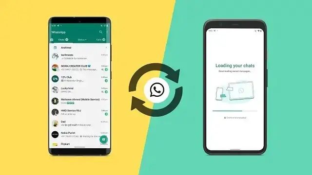 فتح حساب واتساب واحد على جهازين مختلفين
